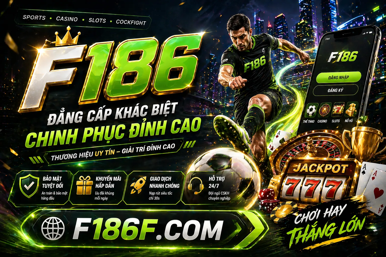 Giao diện đăng nhập sv3888 chính thức với màu xanh lá cây và vàng rực rỡ